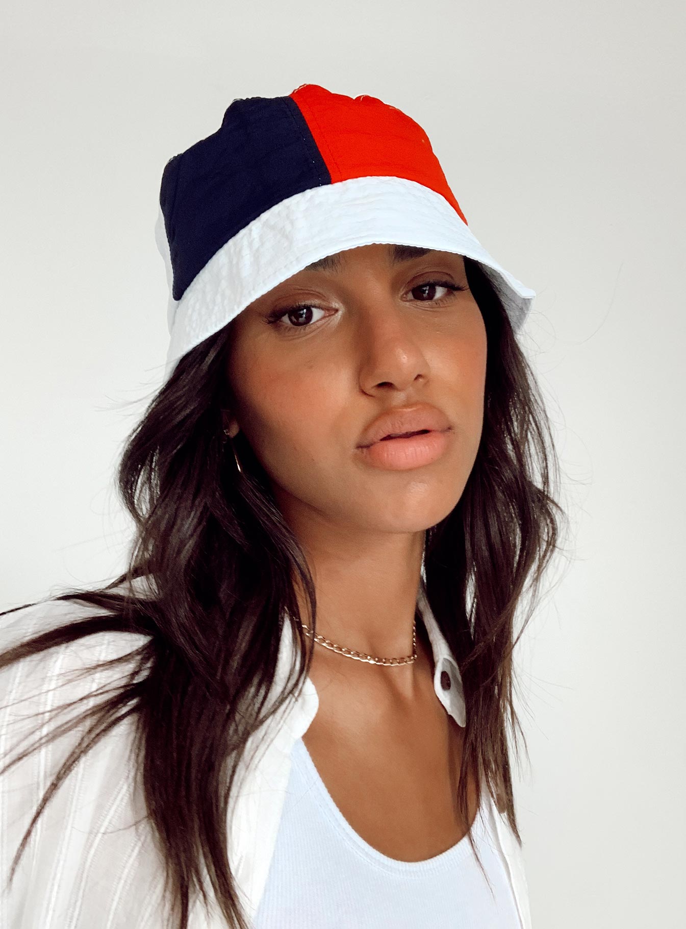 From The Block Bucket Hat White