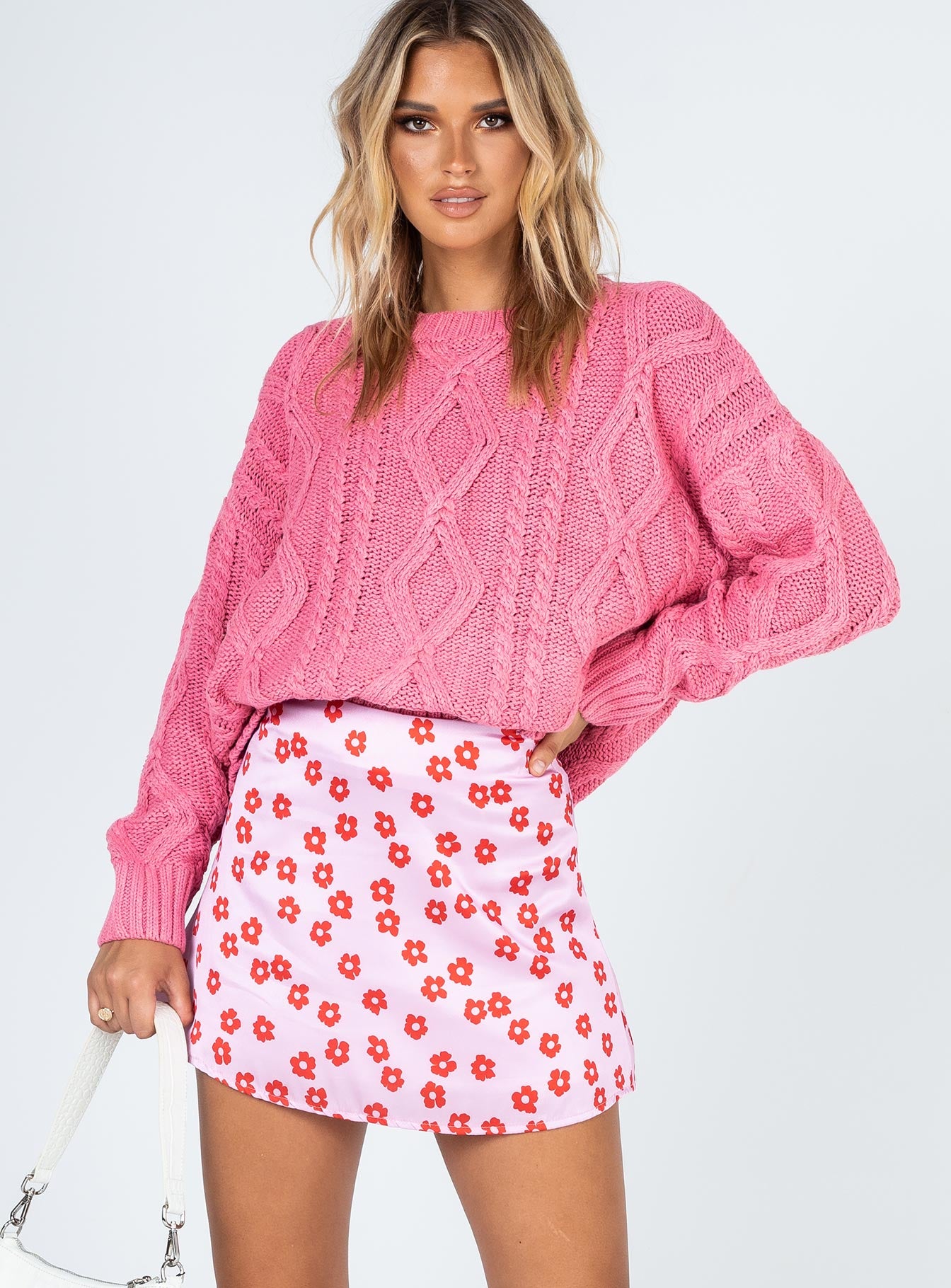 Anaya oversized sweater pink