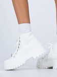 Windsor Smith Deserve Boots White