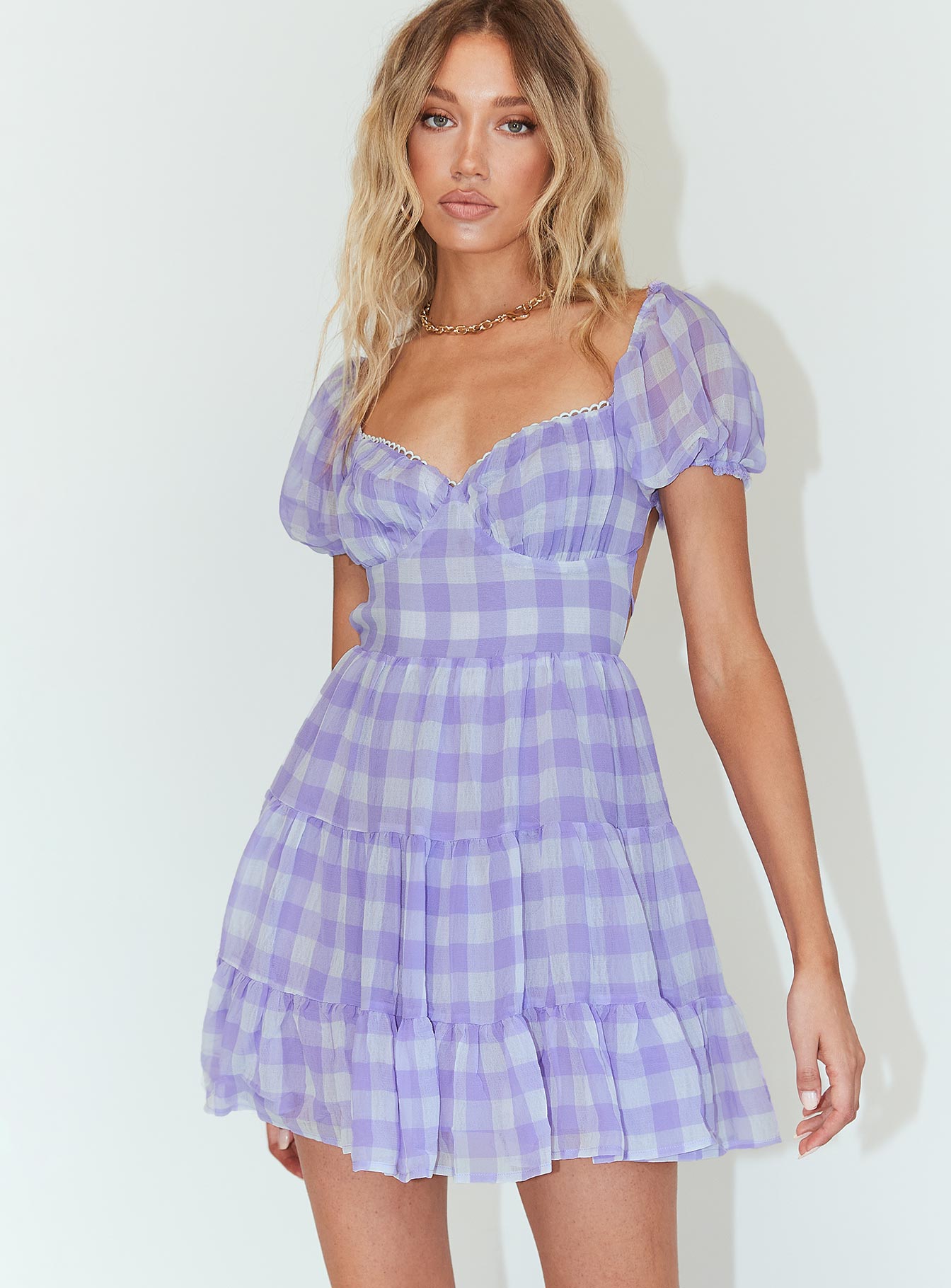 Danny Mini Dress Lilac | Princess Polly Danny Mini Dress Lilac | Princess Polly