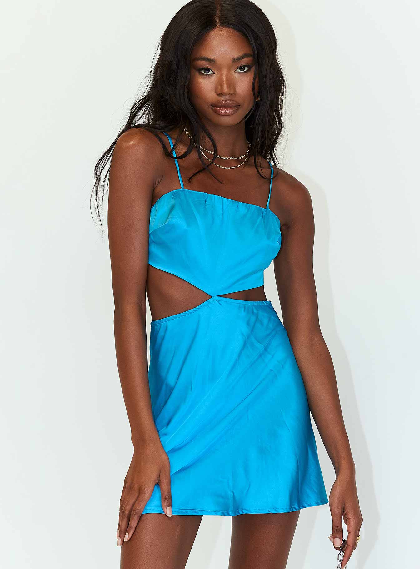 Princess polly blue hot sale wrap dress