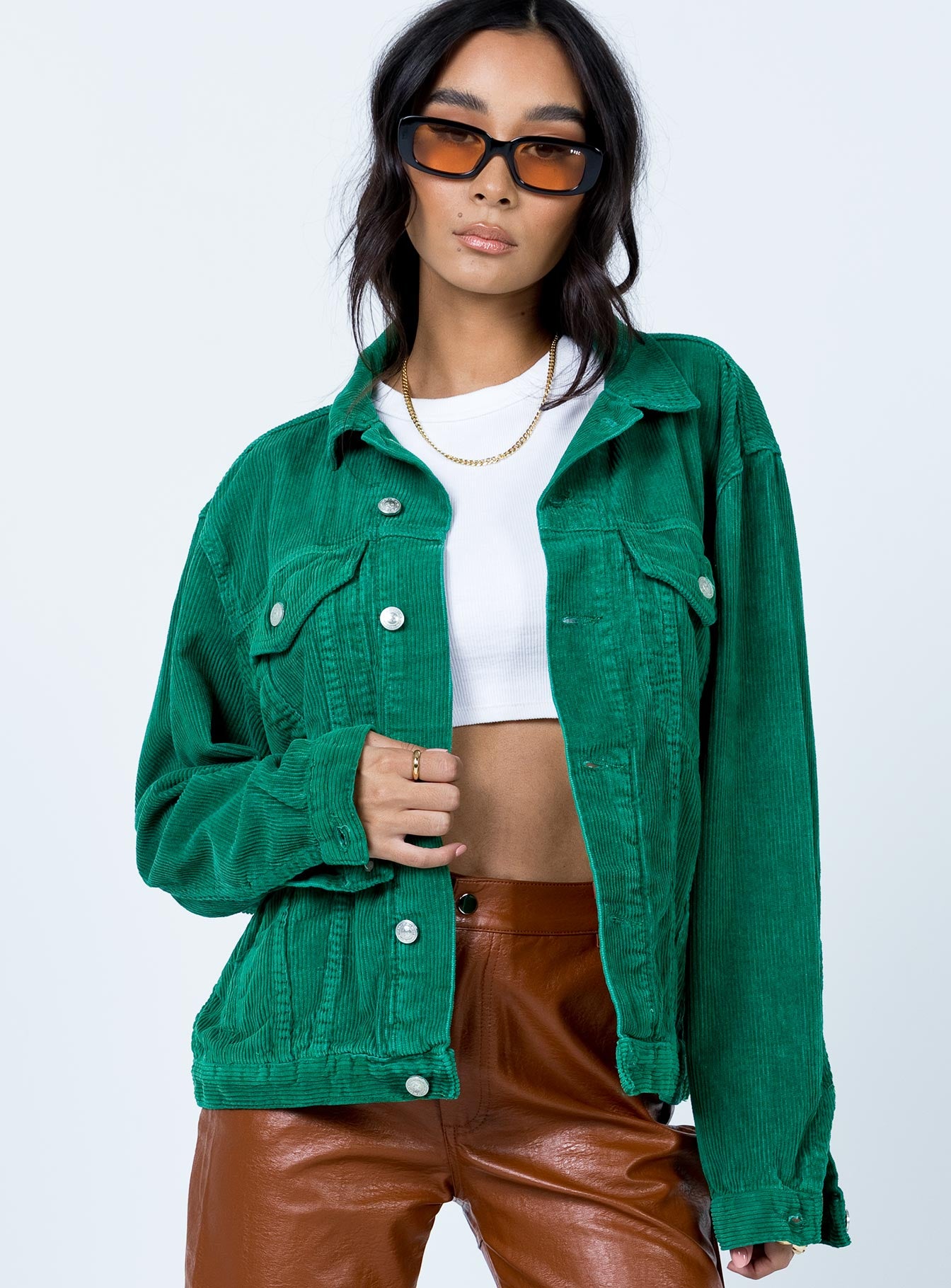 Green Corduroy Jacket | Vinted