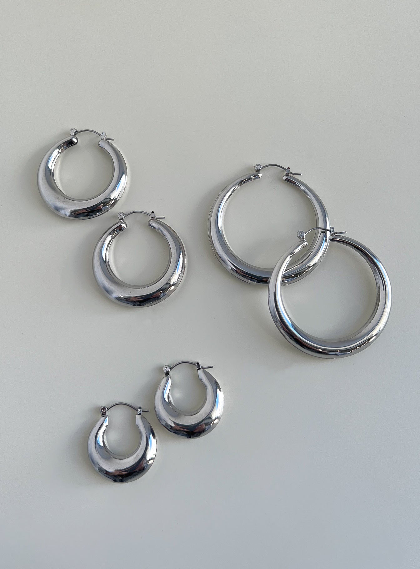 True Paradise Earring Set Silver