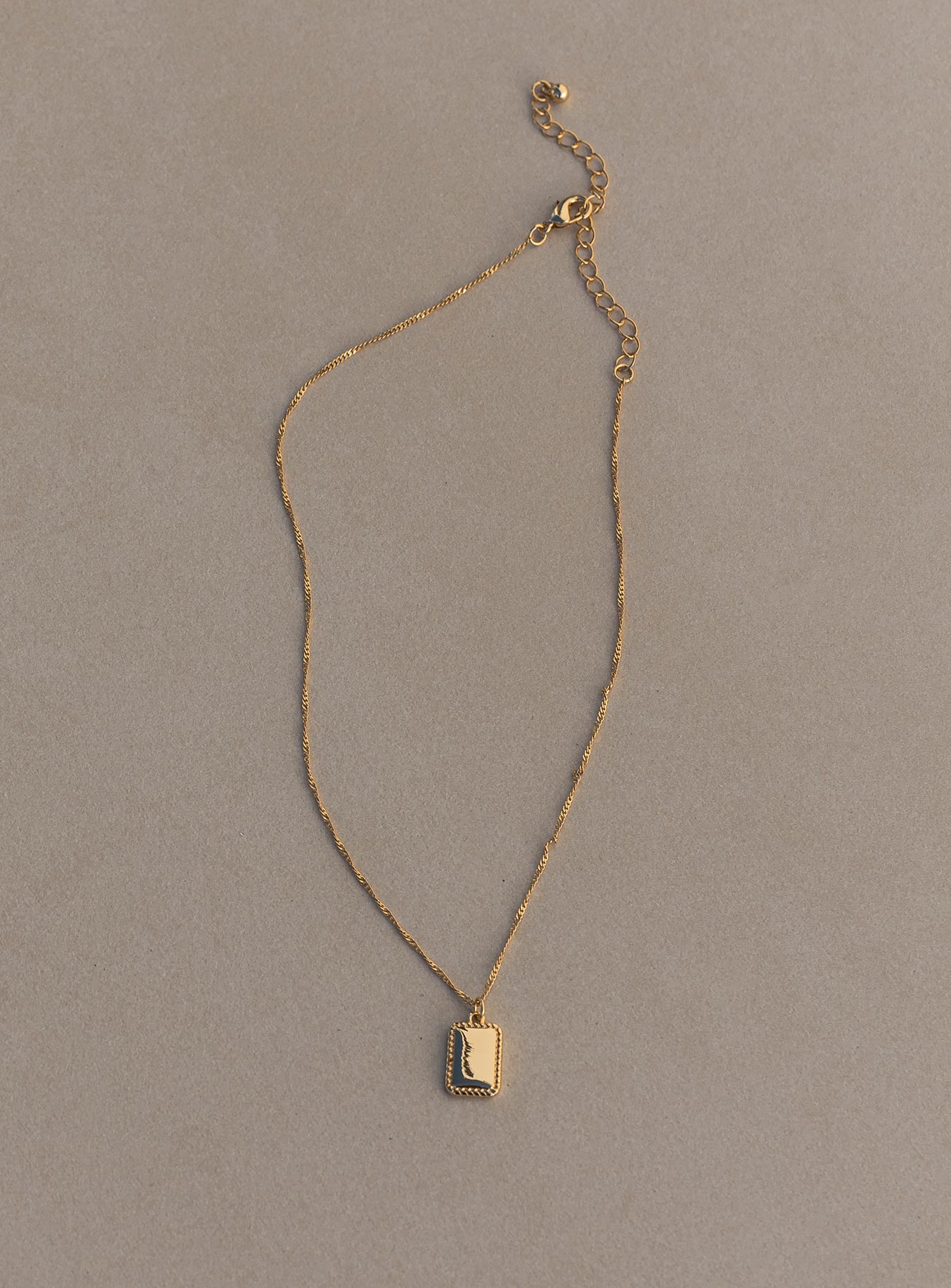 Virgo Zodiac Necklace | 24k Gold-Plated Pendant | Alighieri Jewellery