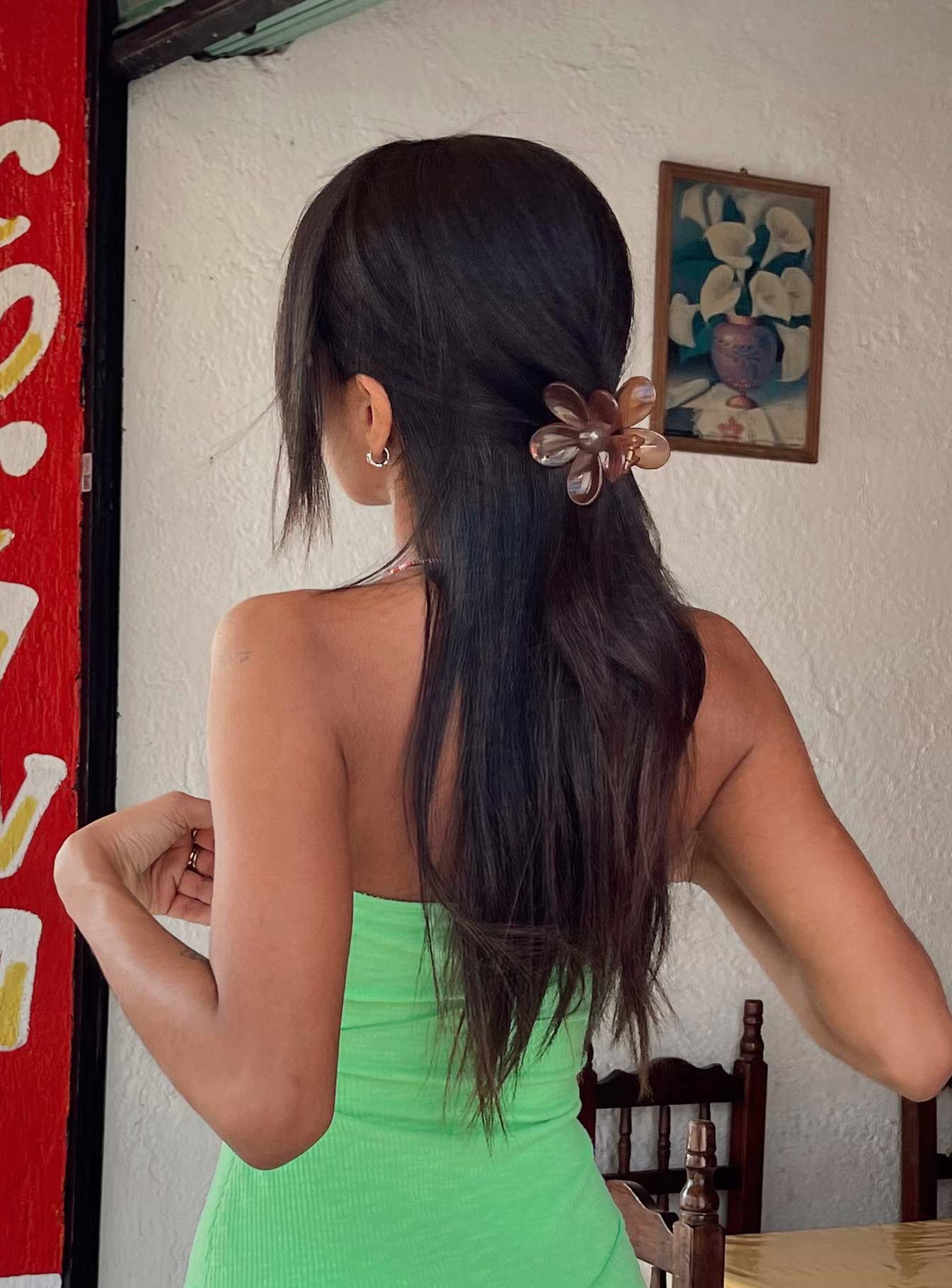 Sun Spirit Hair Clip Brown