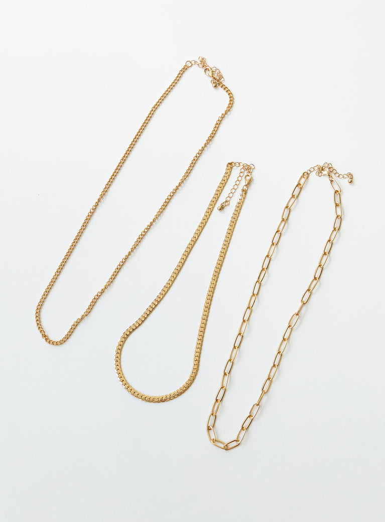 Mauzy Necklace Gold