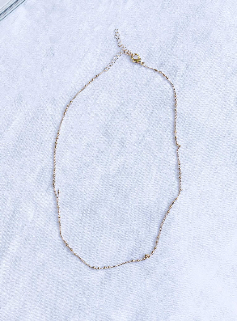 Everley Necklace Gold