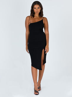 front view of model wearing Princess Polly Aero Midi Dress 