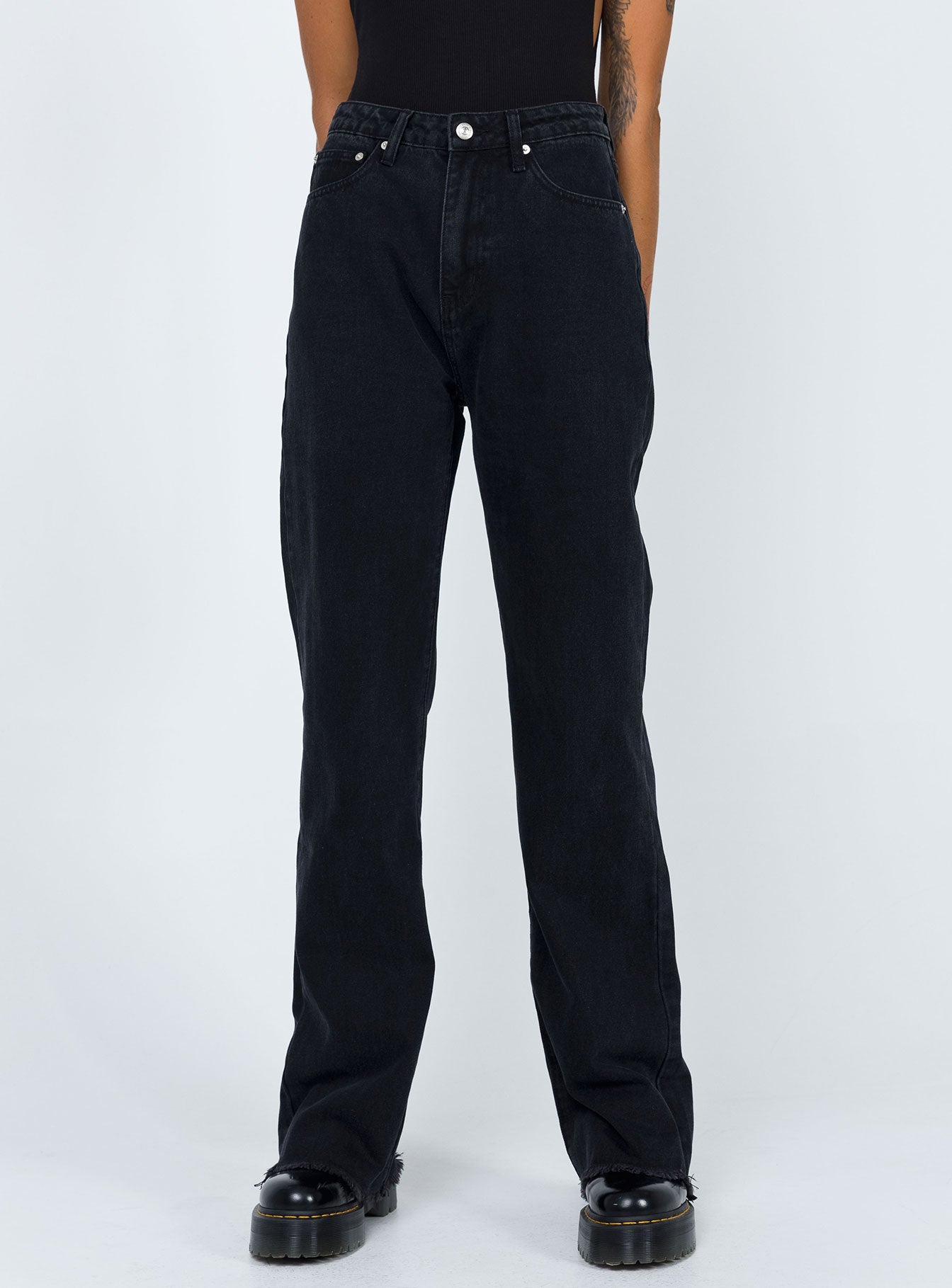 Carey denim jeans black