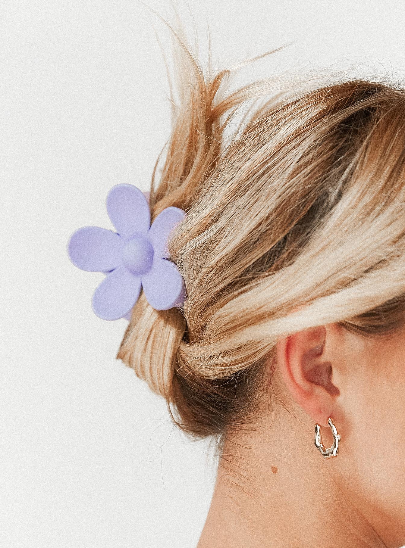 Last Summer Hair Clip Purple