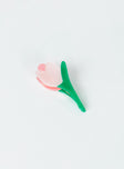 Hair clip Tulip design Claw clip design