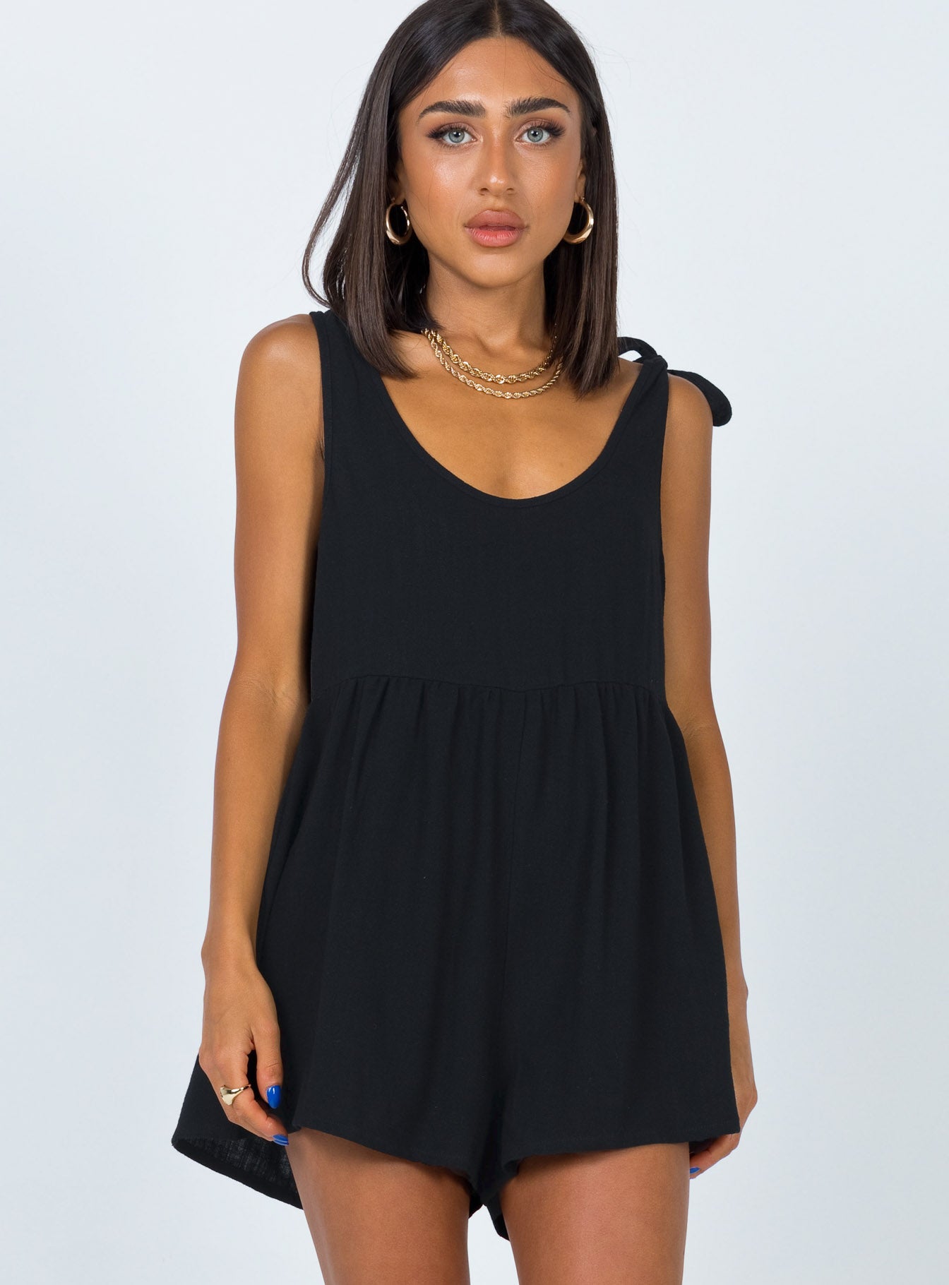 Tay Romper Black