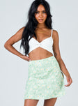 Nadia Mini Skirt Green