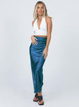 Hailey Midi Skirt Blue