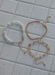 Sparks Fly Bracelet Pack Gold