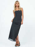 product Princess Polly High Neck  Parnham Maxi Dress Black / White