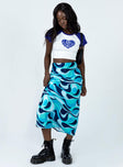 Tobin Maxi Skirt Blue