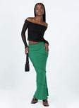 product Oscar Maxi Skirt Dark Green Princess Polly  Maxi 