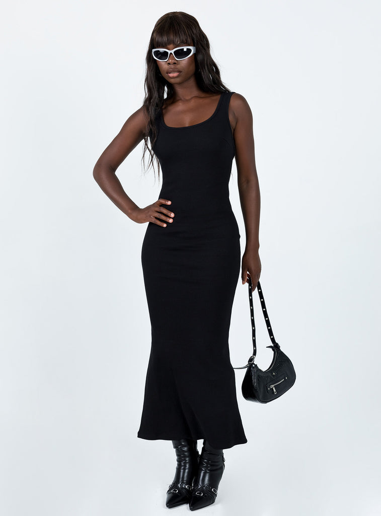 Smythe Maxi Dress Black