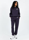 Out Of Office Hoodie Navy Princess Polly  regular 