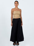 product Empress Of Love Maxi Skirt Black Princess Polly  Midi Skirts 