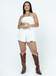 Mishelle Romper White