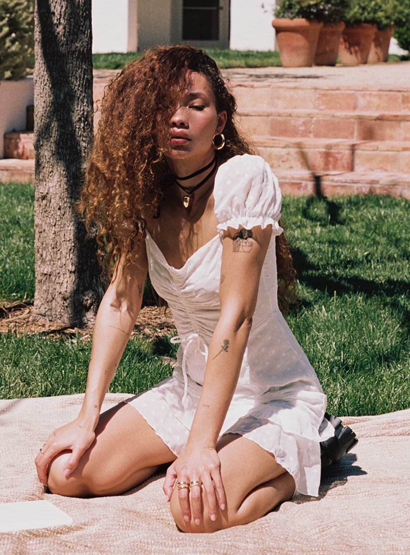 Mikail Mini Dress White | Princess Polly Mikail Mini Dress White | Princess Polly