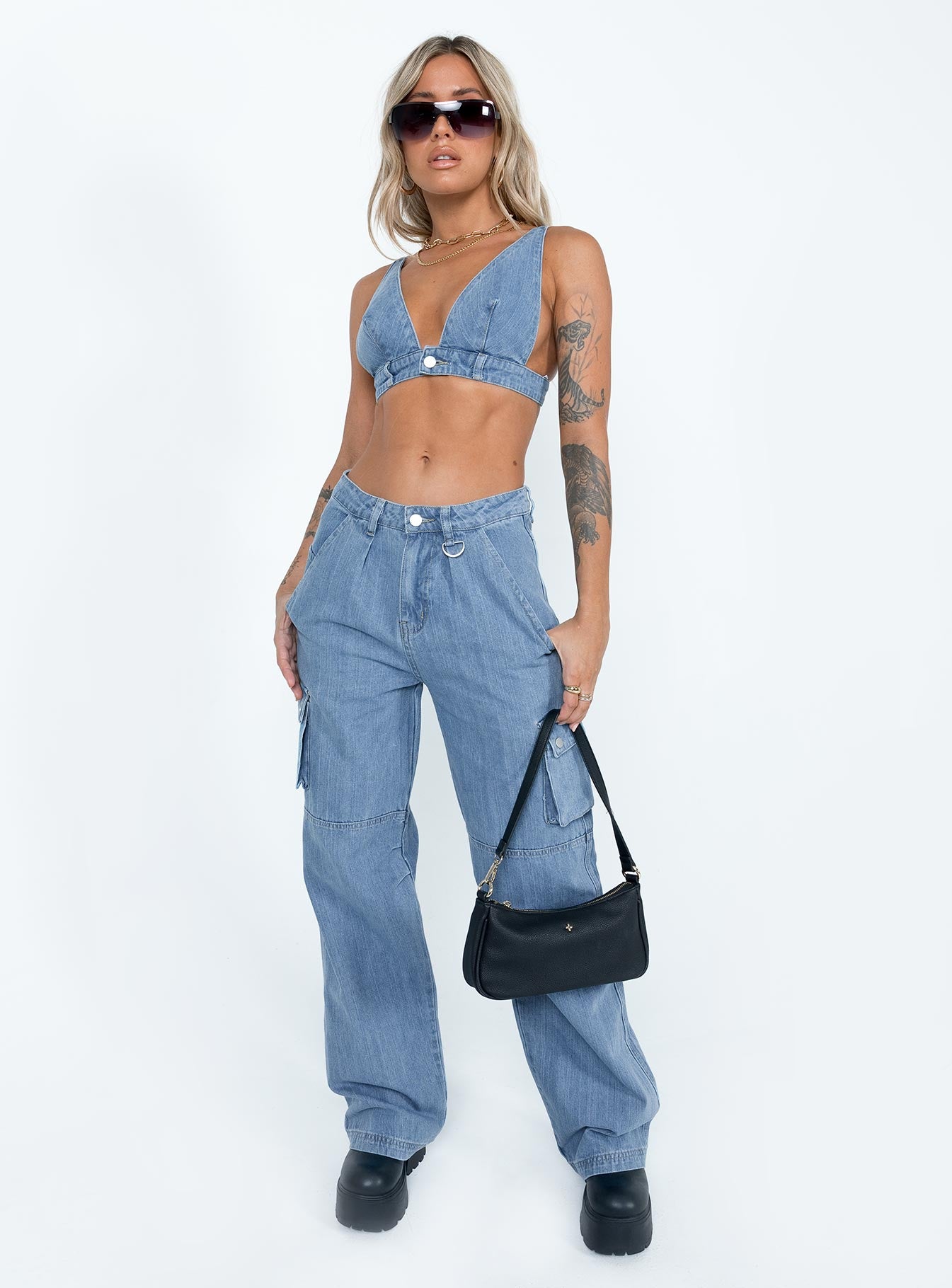 Paige Top Blue Denim