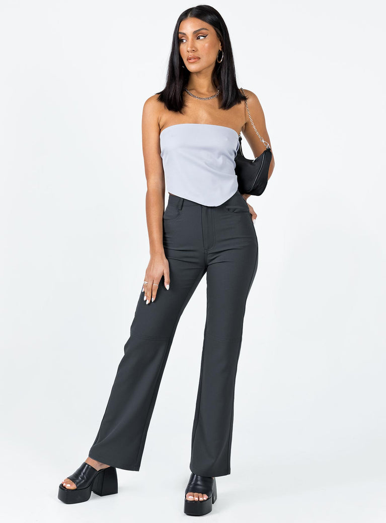 Lulu Pants Charcoal