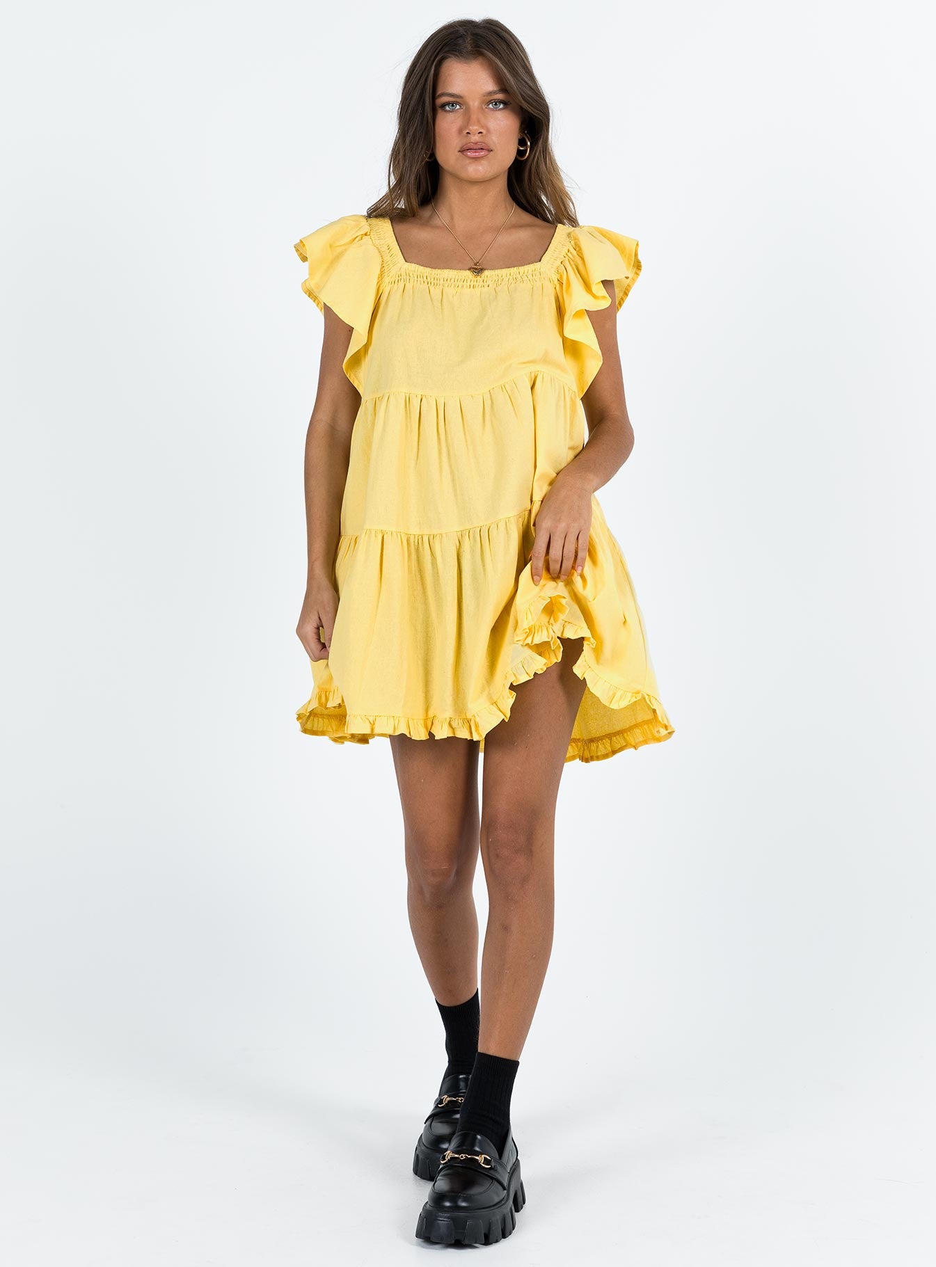 Princess polly 2024 brightson mini dress