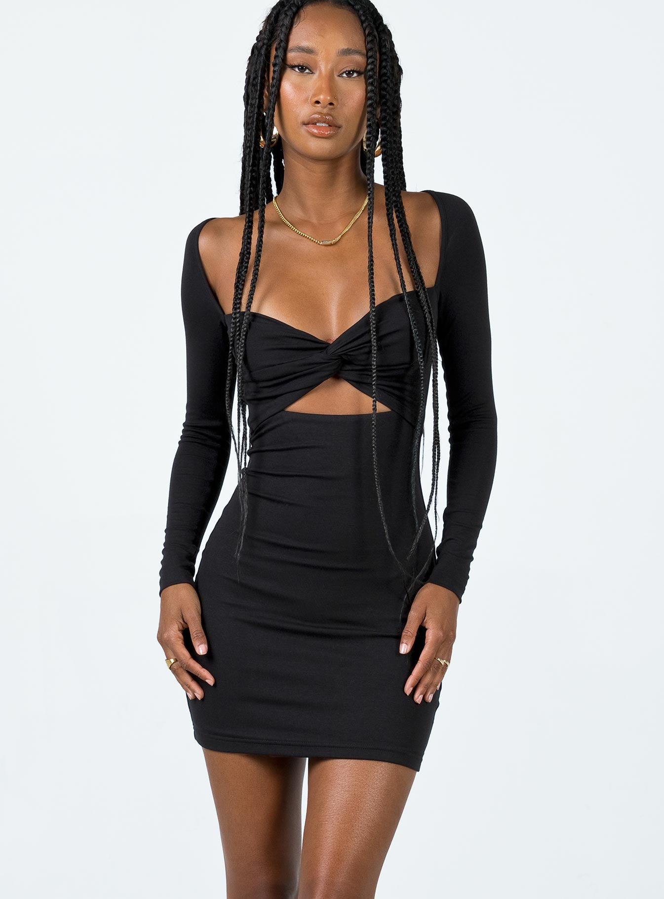 Lennel mini dress black