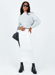 product Abercairn Knit Maxi Skirt White Princess Polly  Midi Skirts 