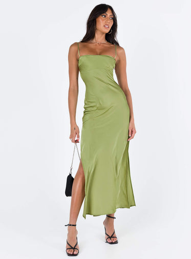 Leyana Maxi Dress Green