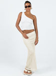 product Princess Polly Sleeveless Asymmetric Neckline  Denham One Shoulder Top Ivory