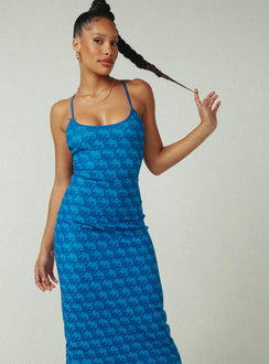 product Princess Polly Scoop Neck  JGR & STN Cassie Maxi Dress Blue