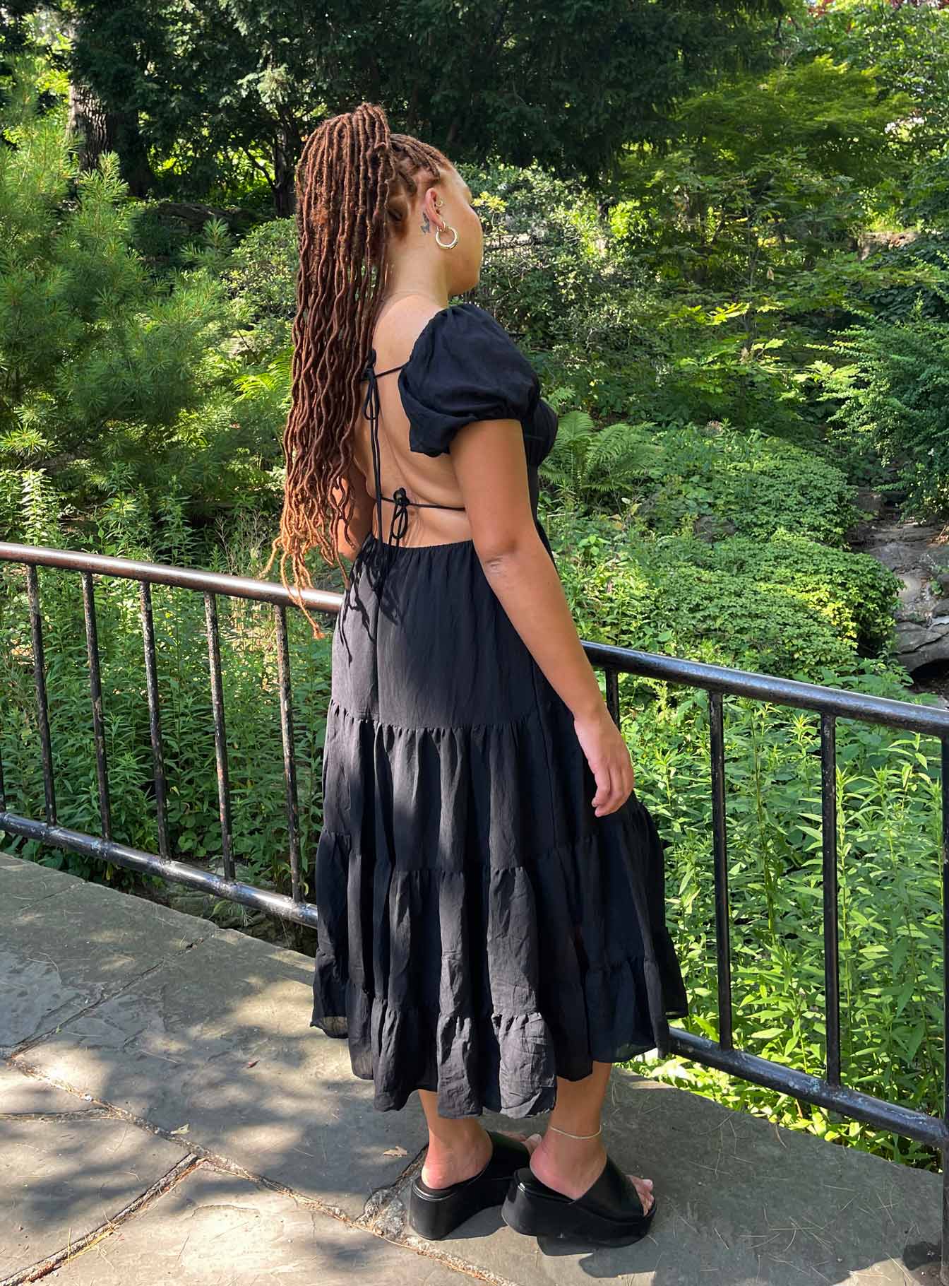 Danny Midi Dress Black | Princess Polly