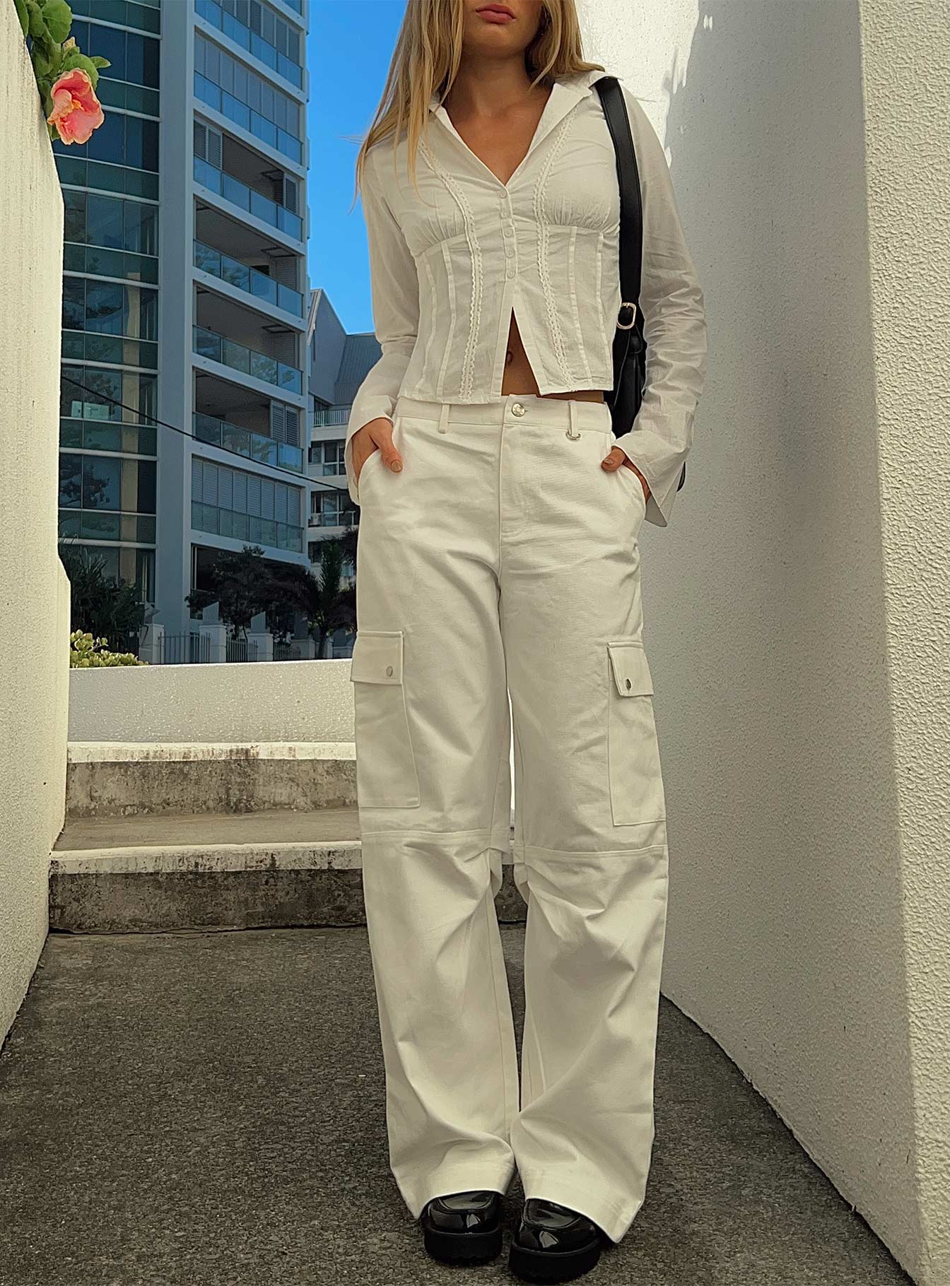 Y2k Oversized Cargo Straight Casual Pants Straight Loose Low Waist Casual Pants  Womens Clothing - Women's Clothing - Temu