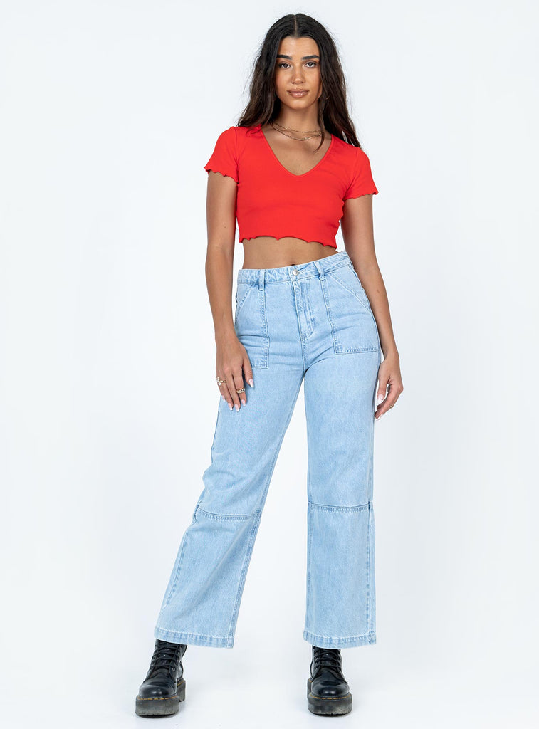 Jody Top Red