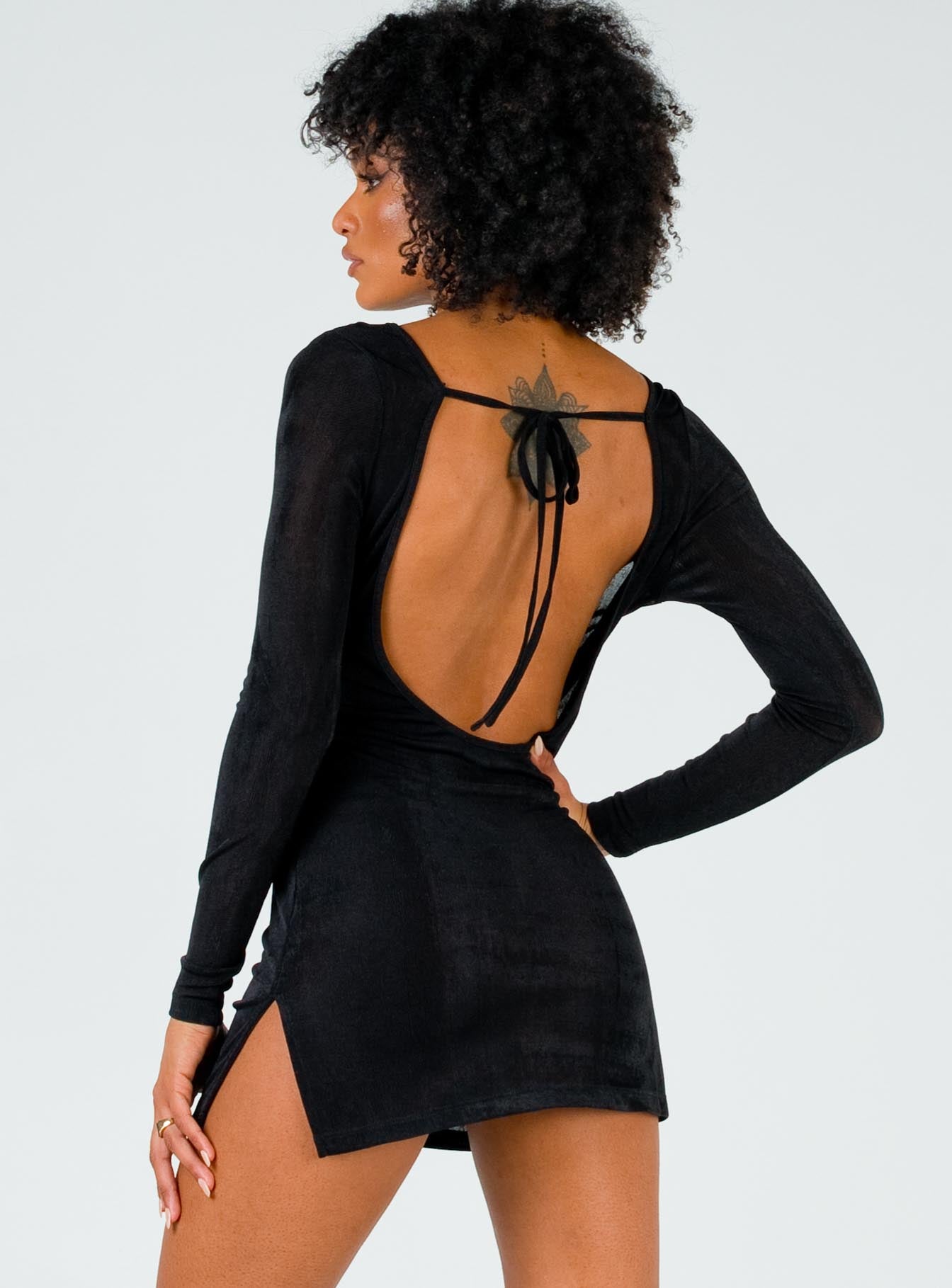 Montana Mini Dress Black | Princess Polly USA