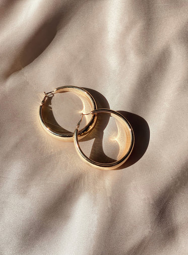 Raskin Hoop Earrings Gold