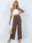 Archer Pants Brown Tall