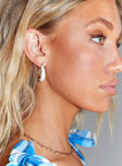 Mallow Earrings White