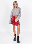 The Stan Cropped Sweater Grey Princess Polly  Cropped 