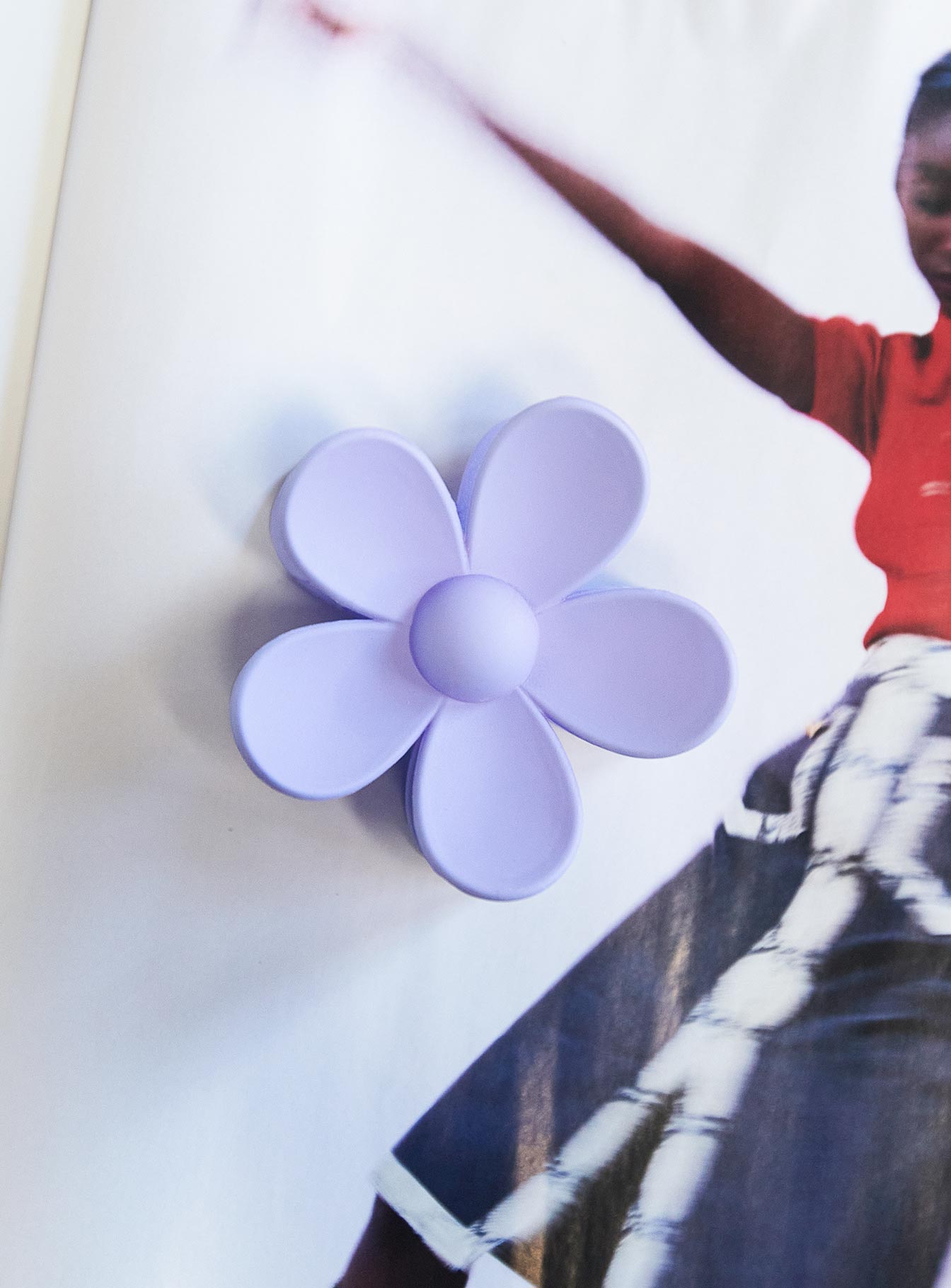 Last Summer Hair Clip Purple