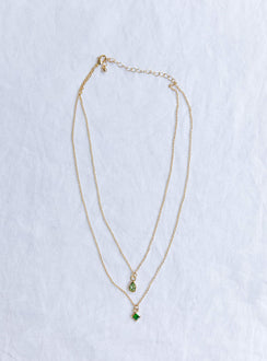 Willa Necklace Gold Eco