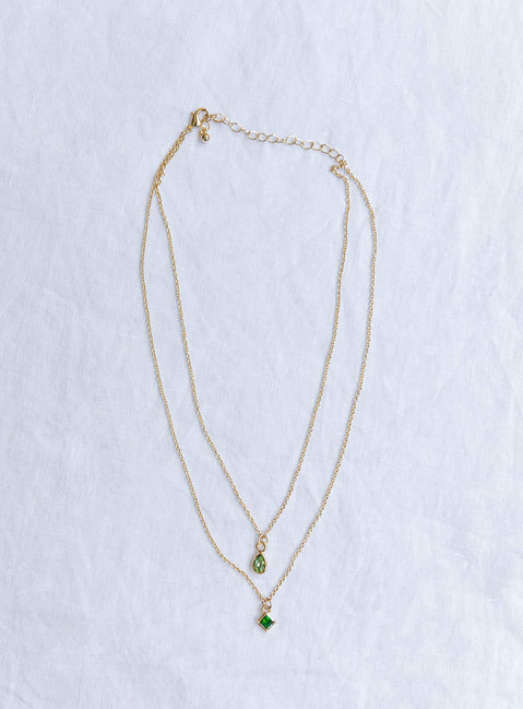 Willa Necklace Gold Eco