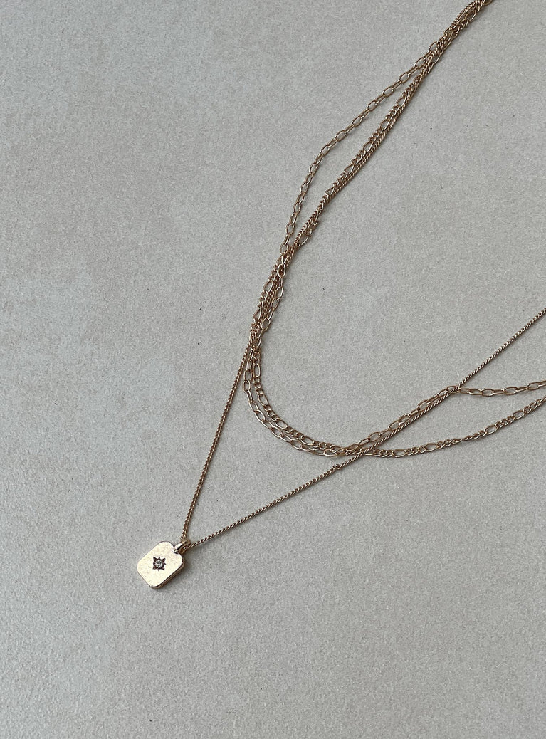 Light Keeper Necklace Gold