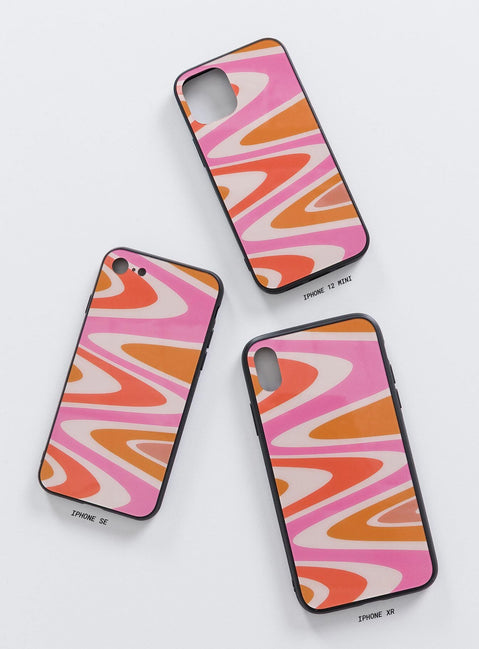 Dance Fever iPhone Case Pink Multi