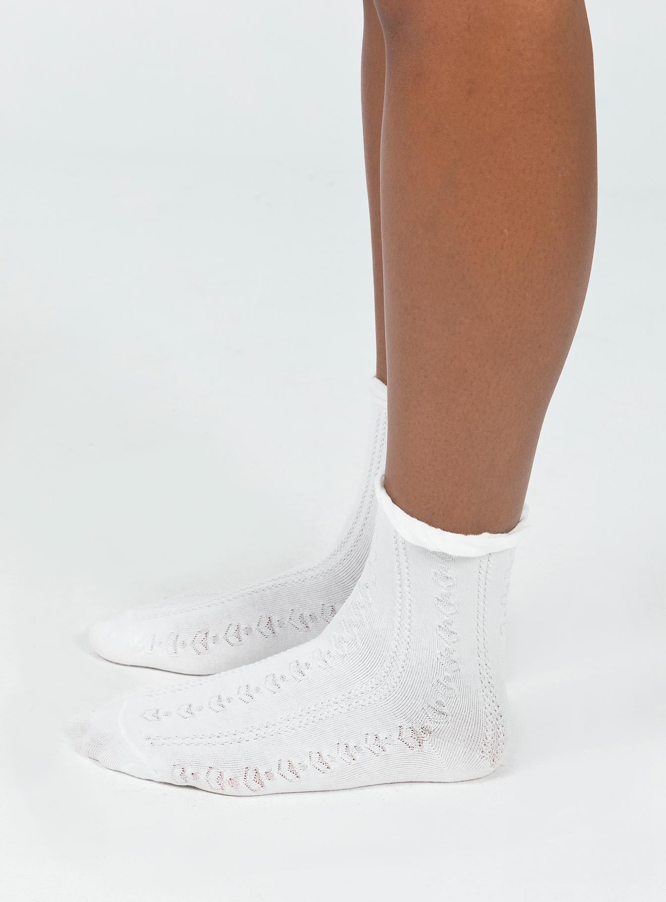 Greg Rutherford Socks Rutherford Socks White | Princess Polly