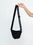 Fairbank Nylon Crossbody Bag Black